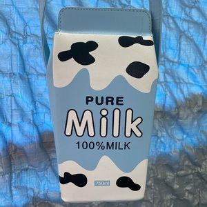 Milk box sling bag